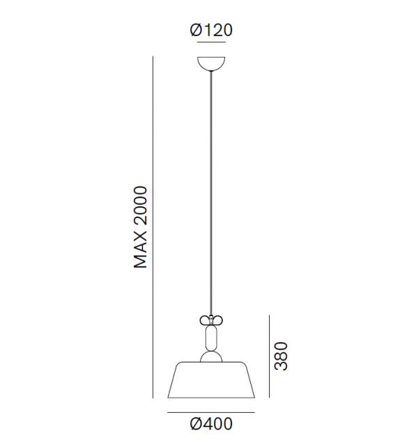 Bon Ton N3 Il Fanale Pendant Lamp