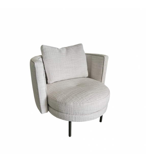 Ready for shipping - Torii Swivel Armchair Minotti