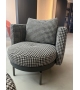Ready for shipping - Torii Armchair with Pouf Minotti