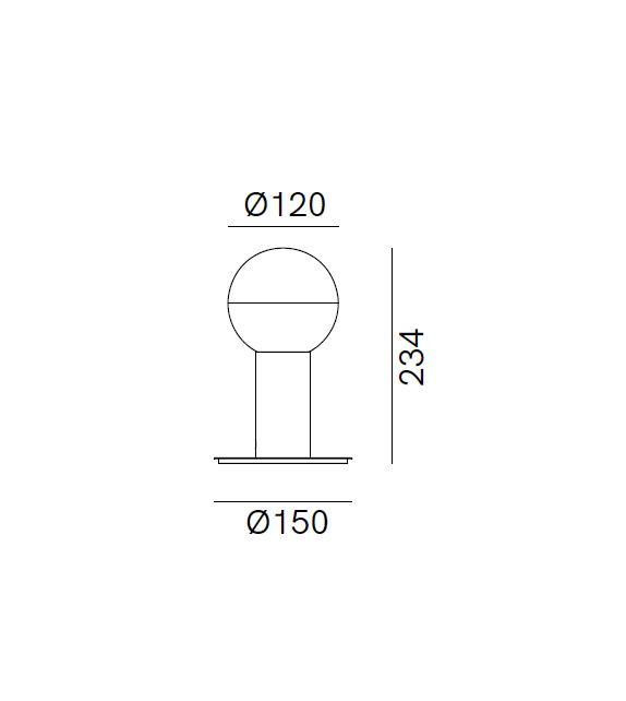 Molecola Il Fanale Table Lamp