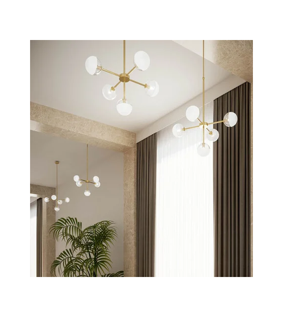 Molecola 275.12 Il Fanale Suspension Lamp