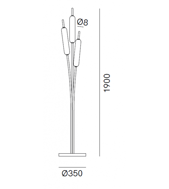 Typha Il Fanale Floor Lamp