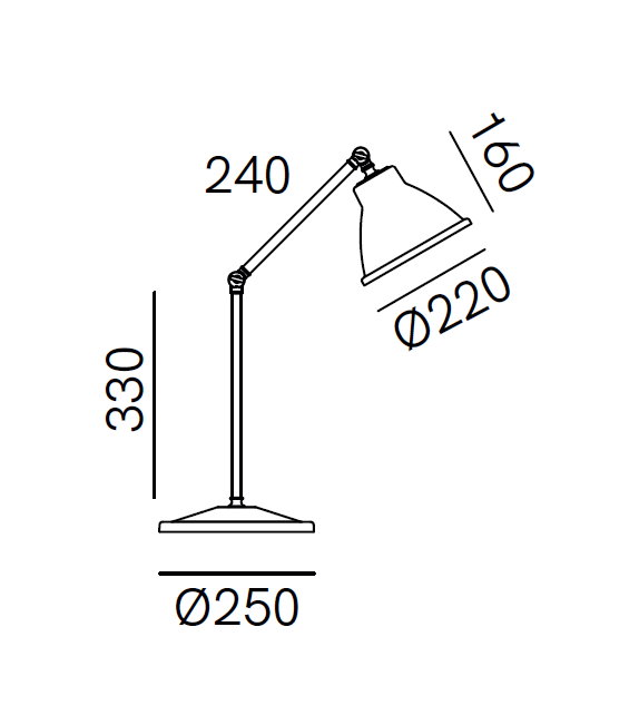 Loft Il Fanale Table Lamp