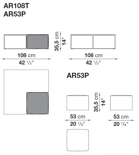 Area Table Basse B&B Italia