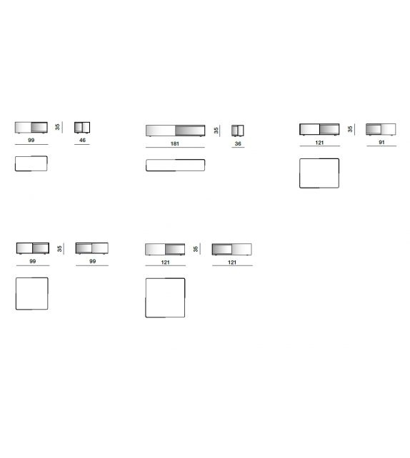 Hubert Molteni & C Table Basse