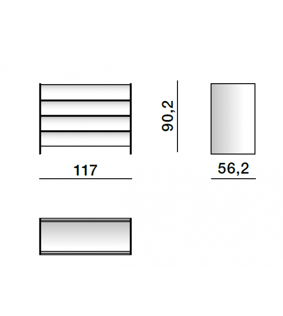 Casper Molteni & C Kommode