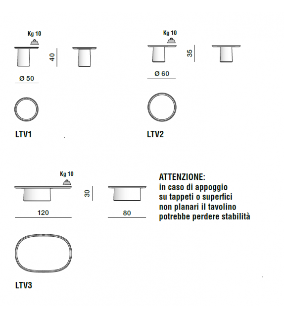 Louisa Molteni & C Table Basse