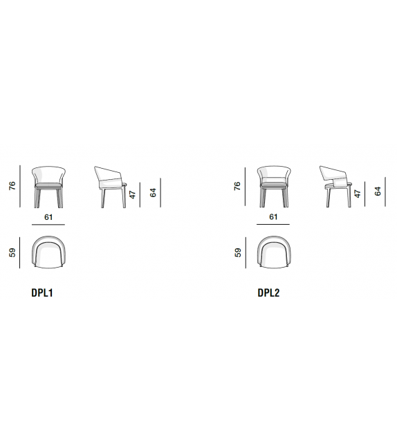 Devon Molteni & C Poltroncina