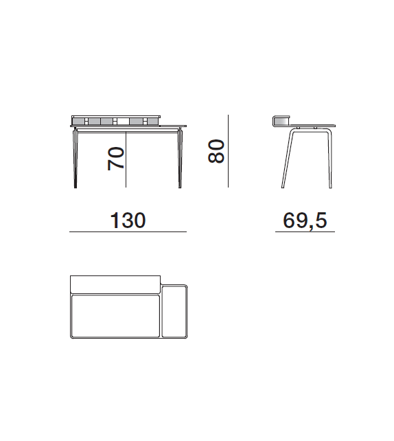 Note Molteni & C Writing desk