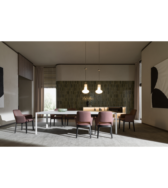 Devon Molteni & C Chaise avec Accoudoirs