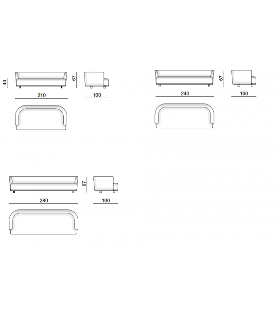 Cleo Sofa Molteni & C