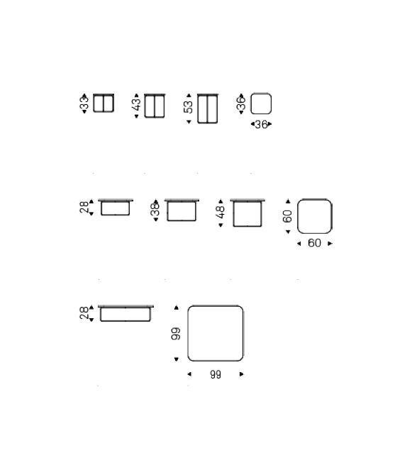 Benny Keramik Cattelan Italia Tavolino