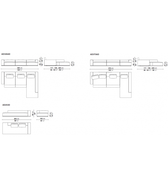 Andy '13 B&B Italia Sofa