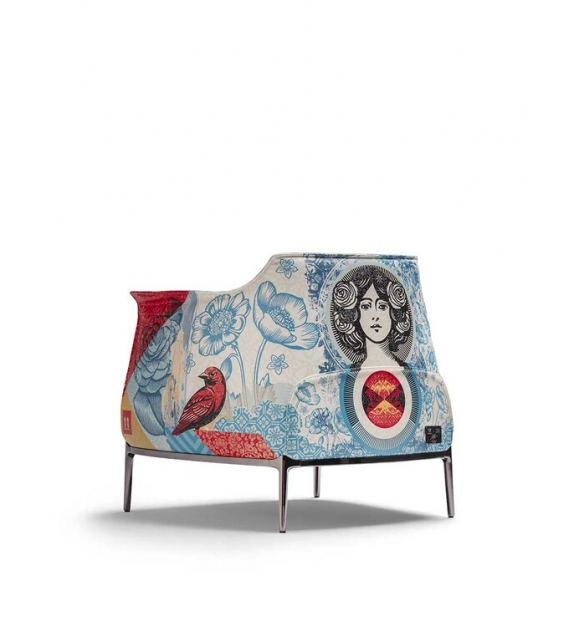 Archibald Delicate Balance Limited Edition Poltrona Frau Armchair