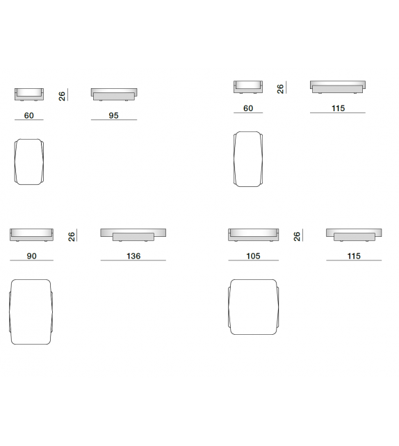 Odile Molteni&C Table Basse