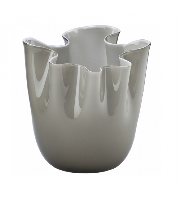Ready for shipping - Fazzoletto Opalino 700.02 Venini Vase