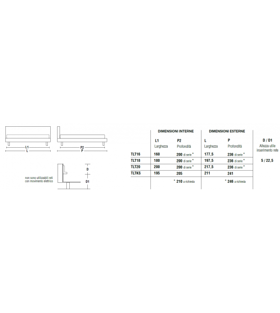 Tibeau Molteni&C Letto