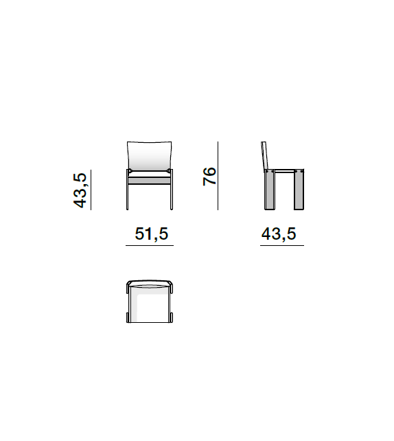 Monk Molteni&C Chaise