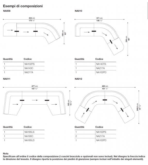 Sofá B&B Italia Naviglio
