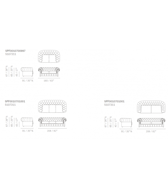 Chester Poltrona Frau Sofa