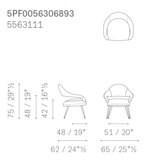Letizia Poltrona Frau Armchair
