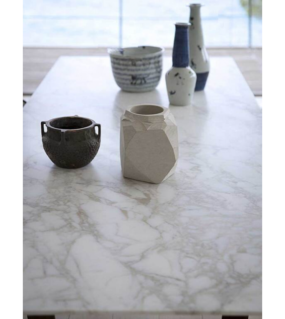 Bolero Poltrona Frau Table with Marble Top