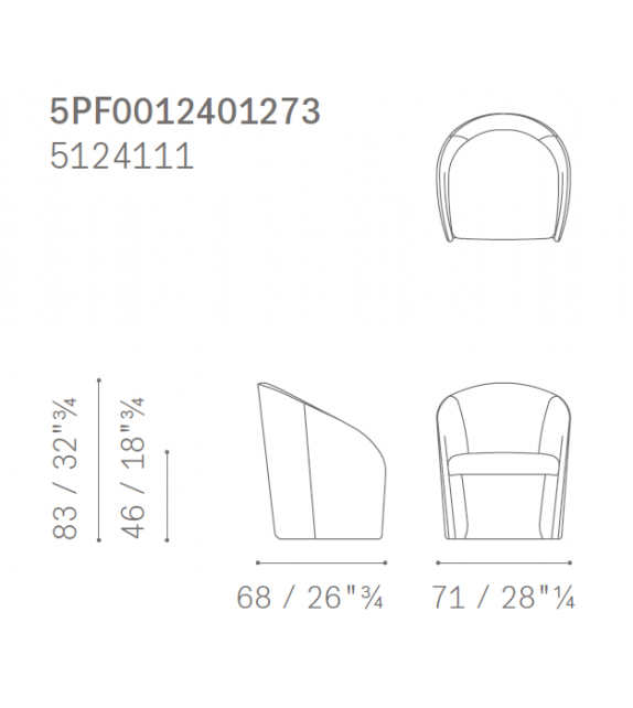 Intervista Poltrona Frau Armchair