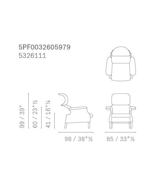 Sanluca Poltrona Frau Fauteuil