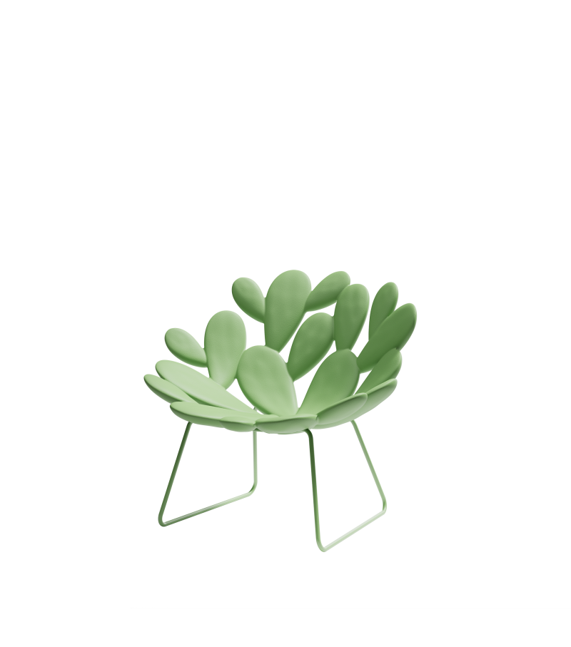 Ready for shipping - Filicudi Qeeboo Armchair Sledge with Base