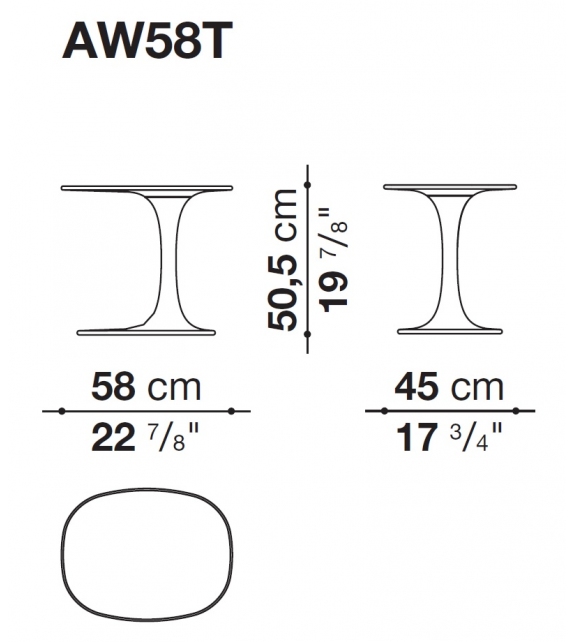 Awa B&B Italia Mesa Auxiliar