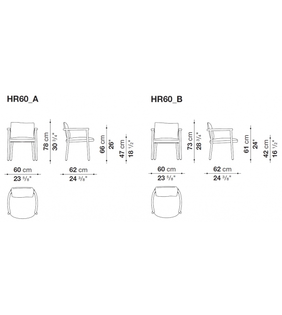 Heri O' B&B Italia Chaise