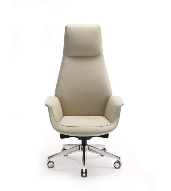 Downtown President Swivel Chair Poltrona Frau