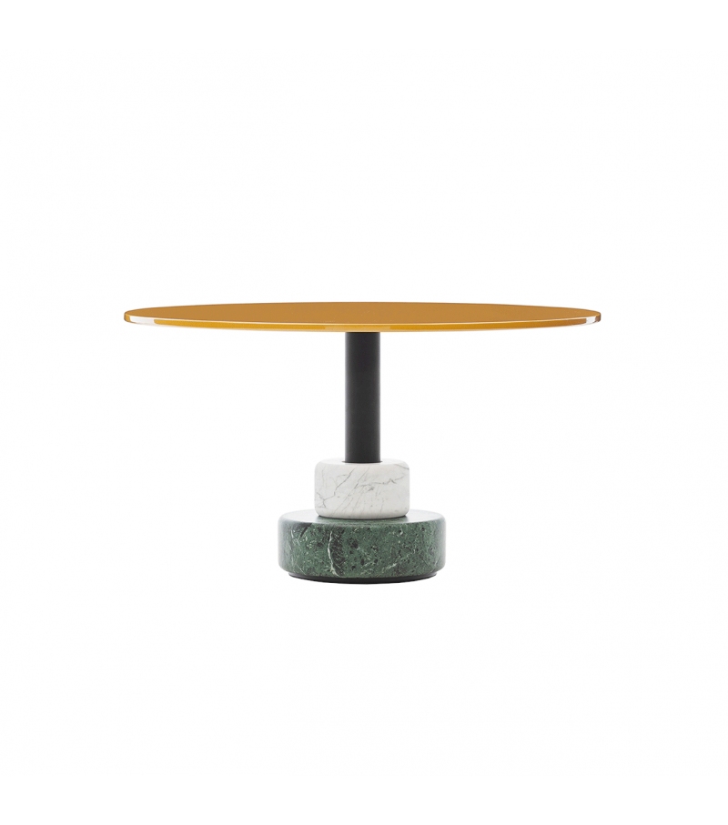 Menhir C+E avec Plateau Laqué Acerbis Table Basse