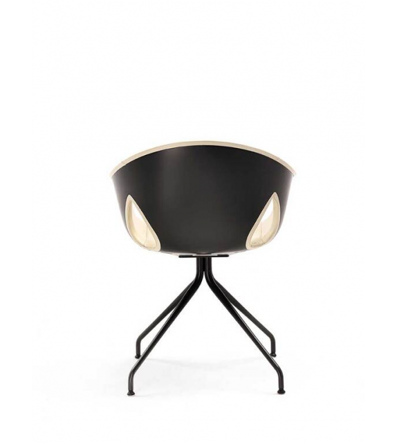 Ginger Ale Office Armchair 4-Spoke Poltrona Frau