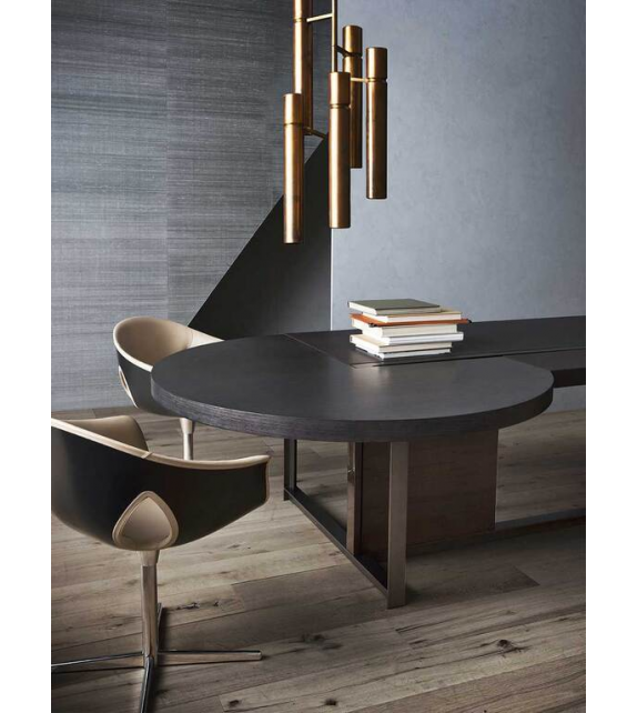 Ginger Ale Office Butaca Con Columna Poltrona Frau