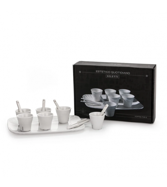 Estetico Quotidiano Coffee Seletti Set 2 Tazze