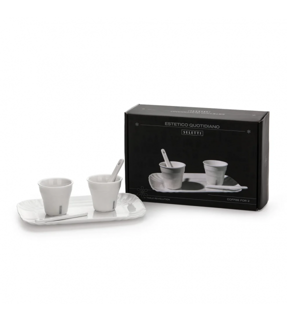 Estetico Quotidiano Coffee Seletti Set 2 Tassen