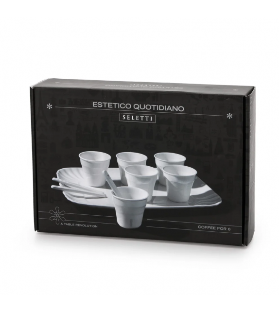 Estetico Quotidiano Coffee Seletti Set 2 Tazze