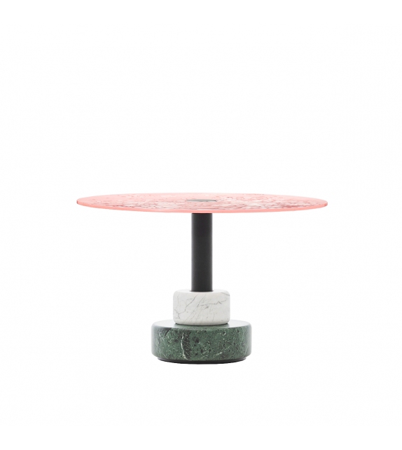Menhir C+E avec Plateau en Verre Acerbis Table Basse