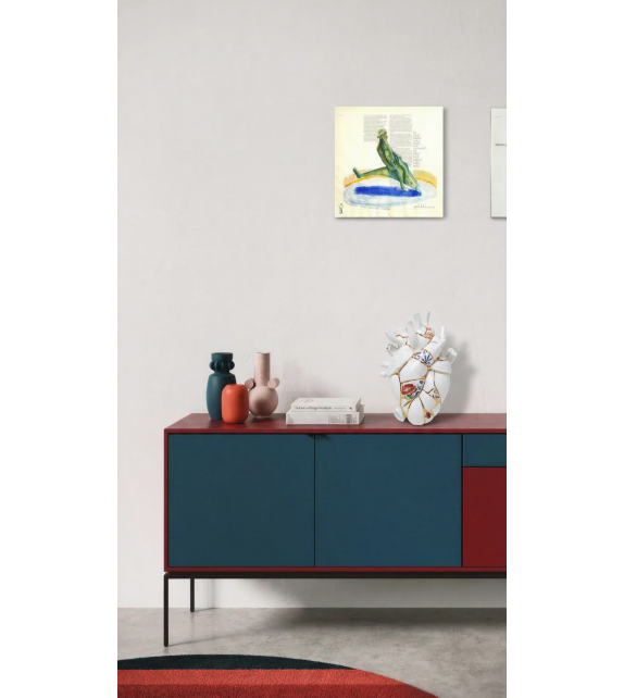 Love in Bloom Kintsugi Vase Seletti