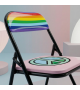 Pronta consegna - Peace Seletti Sedia Pieghevole