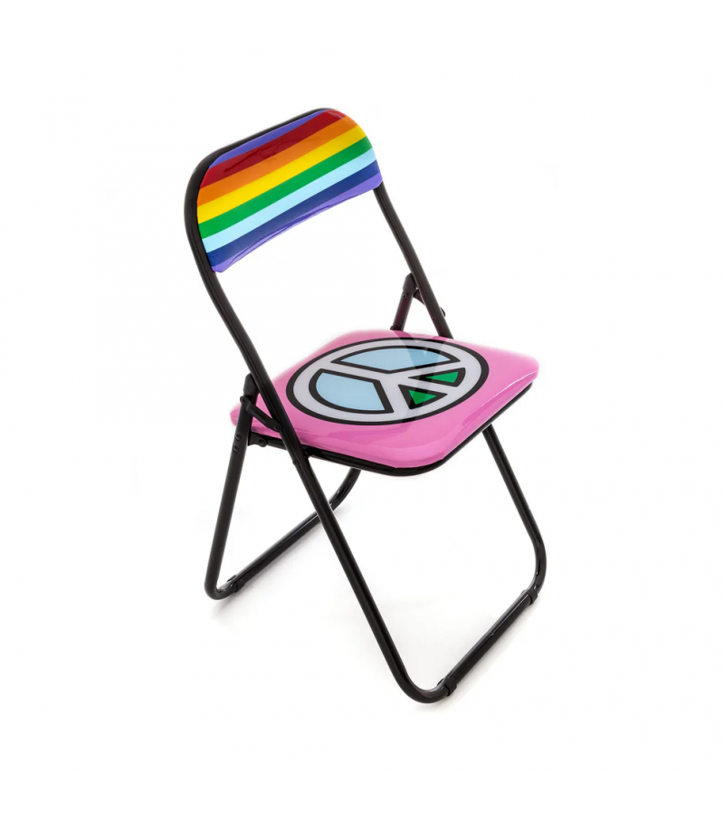 Pronta consegna - Peace Seletti Sedia Pieghevole