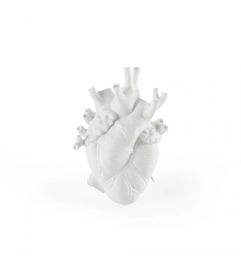 Love in Bloom White Vase Seletti