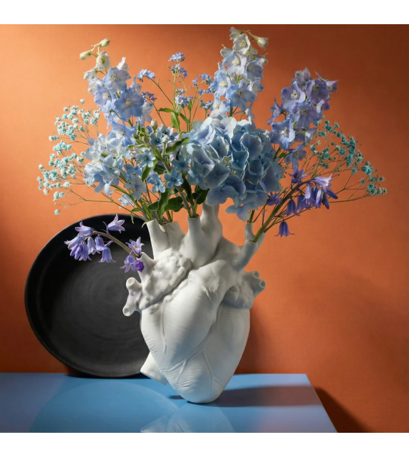 Love in Bloom White Vase Seletti