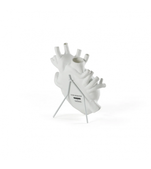 Love in Bloom White Vase Seletti