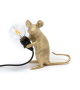 Mouse Gold Seletti Lámpara de Mesa