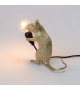 Mouse Gold Seletti Lampe de Table