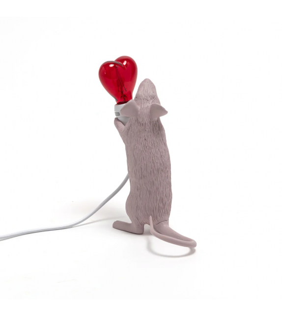 Mouse Heart Seletti Lámpara de Mesa