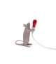 Mouse Heart Seletti Lámpara de Mesa