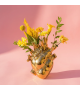 Seletti Vase Gold in Bloom White